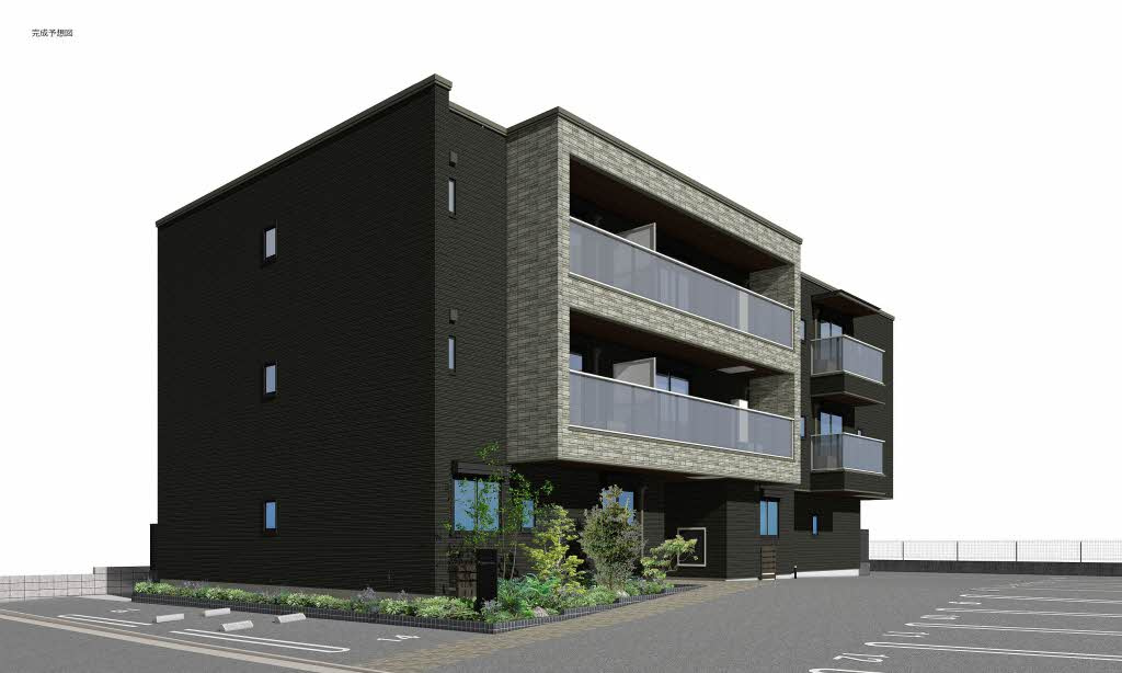 セントラル山田のバルコニー