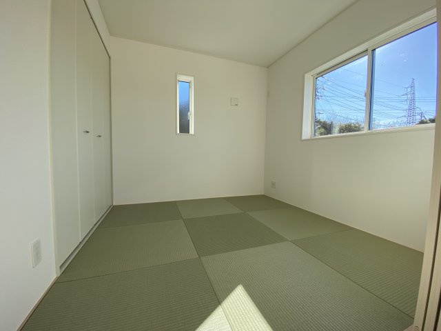 【いわき市泉町滝尻第9】　新築戸建　4号棟　※必ずもらえる選べるキャンペーン実施中！の和室|■□■和室の写真です■□■　
ご家族のお昼寝スペースとしても活躍しそうです。