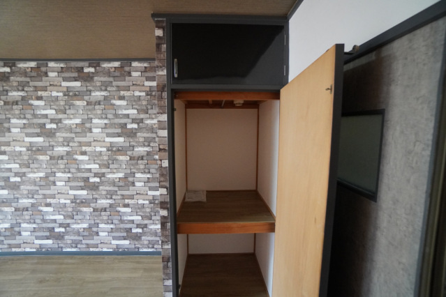 GM-BLDGの収納|収納のためのスペースです