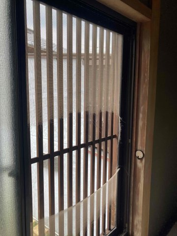 御手洗戸建ての和室|和室の窓です。