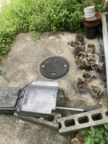 御手洗戸建ての設備|浄化槽です。