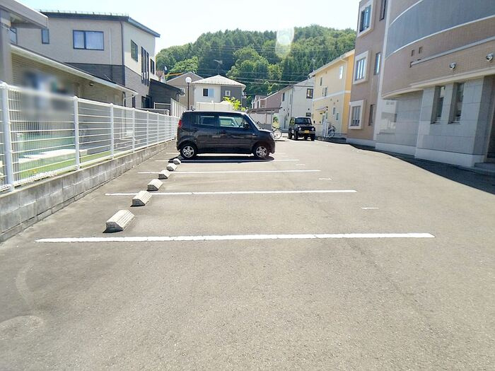 リジエールの駐車場