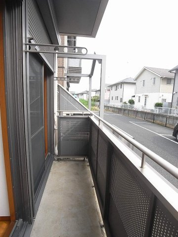 グランバリエ横倉のバルコニー