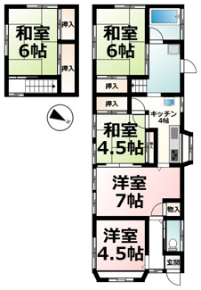 【間取り】 | 湖城が丘
