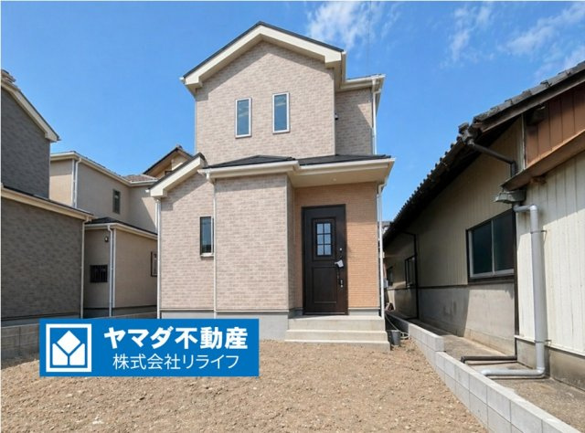 ハートフルタウン　一宮市三ツ井5丁目7番　全3区画分譲の外観：施工例|■A号棟
■YAMADA電機の　ヤマダ不動産　株式会社リライフ　一宮店■
いつでもお問合わせ下さい。