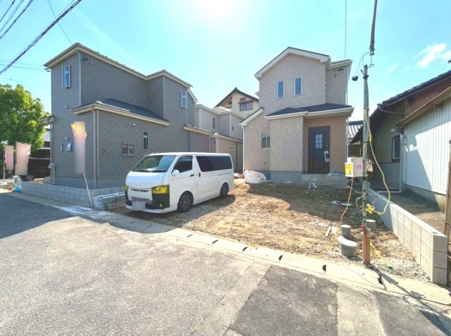 ハートフルタウン　一宮市三ツ井5丁目7番　全3区画分譲の外観|「現地（2026年4月3日）撮影」　
■外観写真　
■ヤマダ不動産　株式会社リライフ　