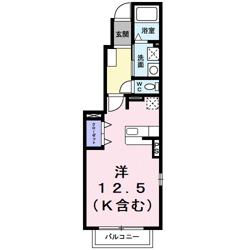 モデルノ デーアの間取り