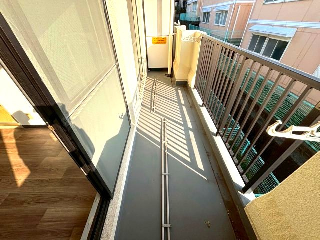 グリーンヒル小金台のバルコニー