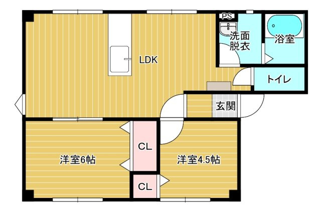 【間取り】 | プラドール　C棟