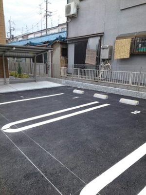 【駐車場】 | グラースⅠ | 駐車スペースもあります