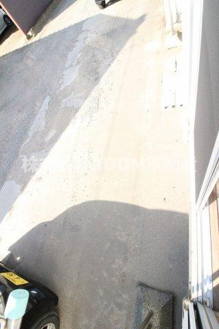 コーポ広原のバルコニー|落ち着いた時間を過ごせるバルコニーです