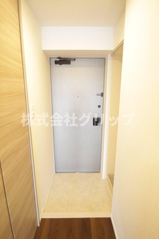 スパシエ東神奈川の玄関