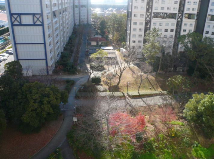 芦屋浜高層（高浜）2号棟の庭