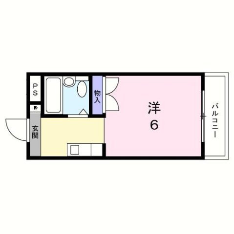 Ｓ・Ｈ星ヶ丘ハイツの間取り