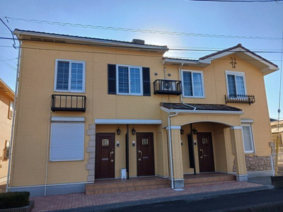 【外観】 | サンライト・プリティーＢ | 外観は落ち着いています