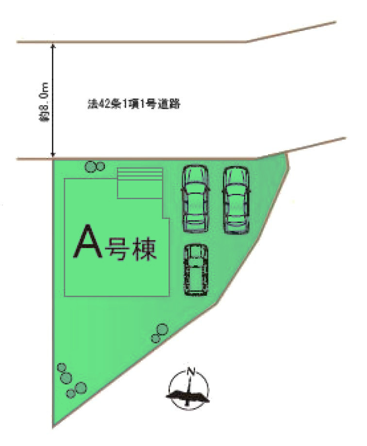 ブルーミングガーデン高崎市東貝沢町3丁目ー①の画像