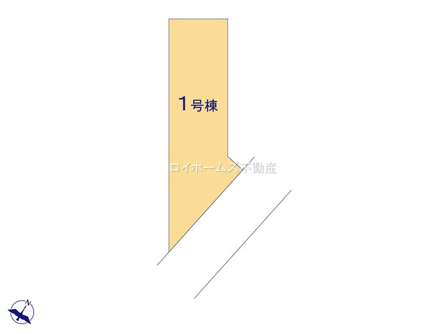 【区画図】 | 岡崎市中園町字忠田23『仲介料無料』新築戸建て | 1号棟