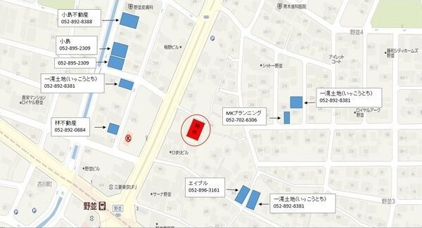 GRANDTIC野並の駐車場
