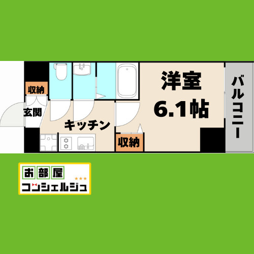 MAXIV名古屋の間取り