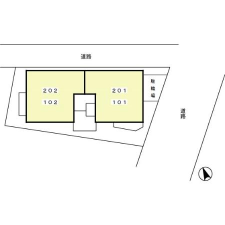 セジュール覚王山の区画図