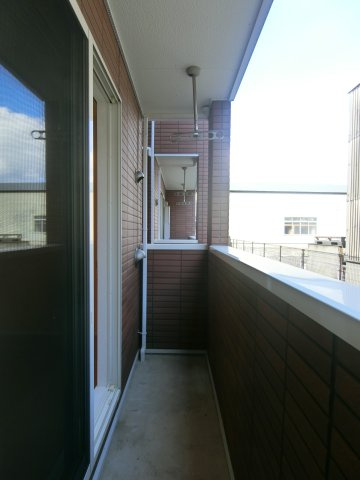 クラールＫのバルコニー