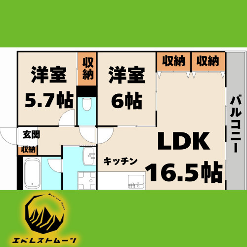 メゾン島田の間取り