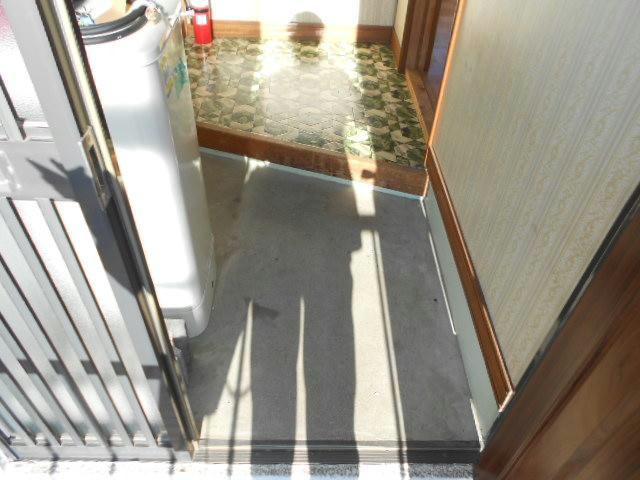 阿部ハイツの玄関