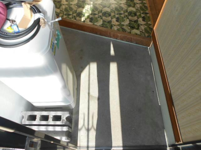 阿部ハイツの玄関