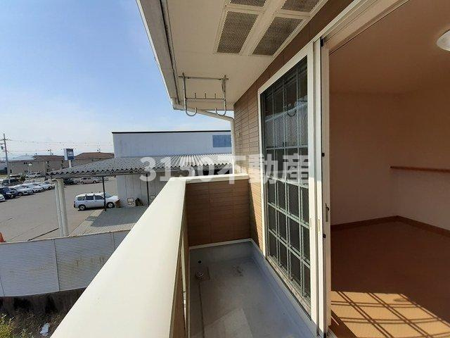 クリアネスＪのバルコニー