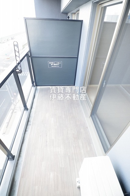 プレミアム浅間町のバルコニー