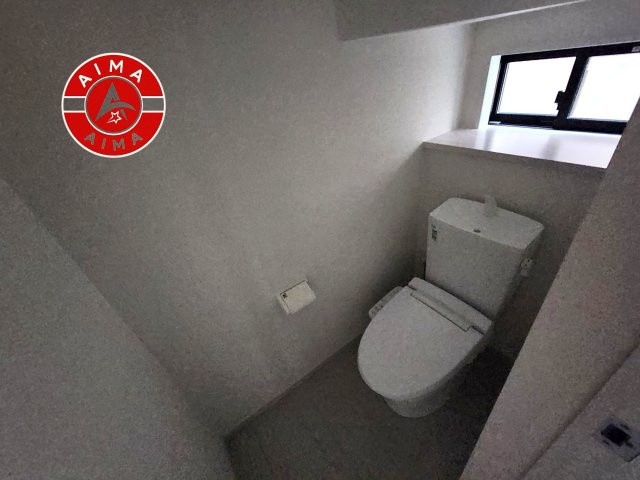 大野城市中1丁目第3-3棟（3号棟）のトイレ|温水洗浄便座を完備しております。2ヶ所にトイレがあるのは朝の慌ただしい時間も安心です。