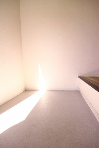 堀松マンションの玄関