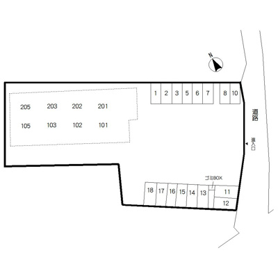 【区画図】 | ディアスＴ・Ｎ