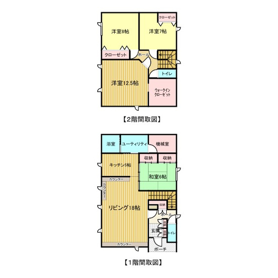 【間取り】 | 紋別市上渚滑町４丁目１９６番地　中古売家