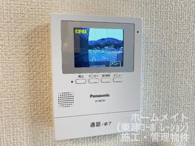仮）御殿場市御殿場アパート　令和8年2月完工予定のセキュリティ|TVインターホン