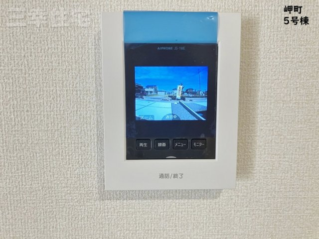 碧南市岬町のセキュリティ|鮮明なカラー画像のインターホン。留守中の訪問客を録画してくれるので安心ですね