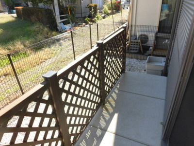 【庭】 | アメニティ志木 | お庭で自由な時間を過ごせます