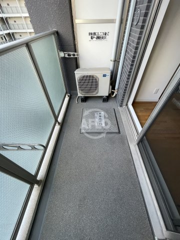 QCフラット北堀江のバルコニー|QCフラット北堀江　バルコニー