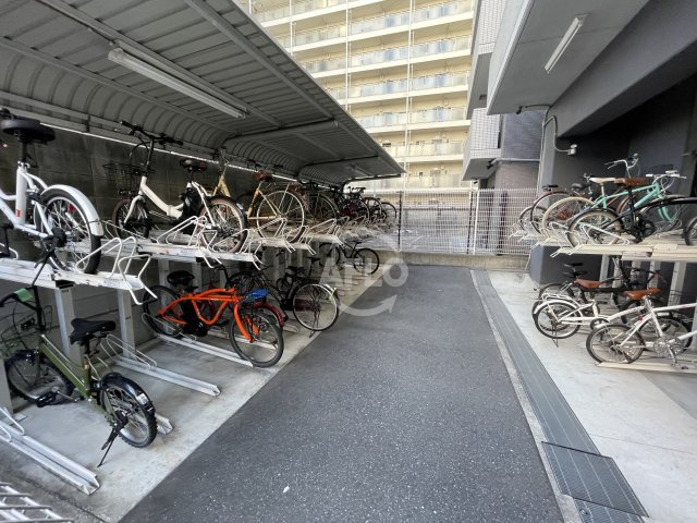 QCフラット北堀江のその他共用部分|QCフラット北堀江　駐輪所