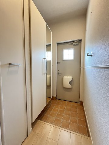 アルモニー八代Ⅰの玄関