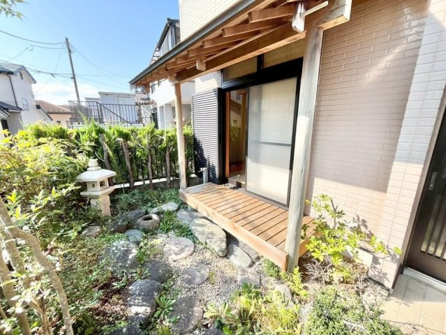 飯能市飯能　中古戸建の庭