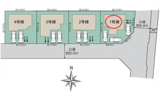 【区画図】 | ブルーミングガーデン桜井市大福 | 区画図
