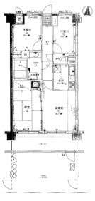 【間取り】 | ライオンズマンション習志野第三 | 間取り図