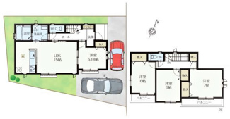 【間取り】 | 清瀬竹丘5期　全1棟　A号棟 | 清瀬竹丘5期　全1棟　A号棟