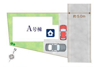 【区画図】 | 清瀬竹丘5期　全1棟　A号棟 | 清瀬竹丘5期　全1棟　A号棟