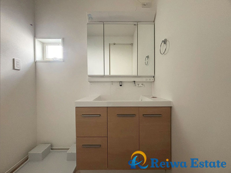 新築戸建　茅ヶ崎市東海岸南4丁目　全2棟の独立洗面台