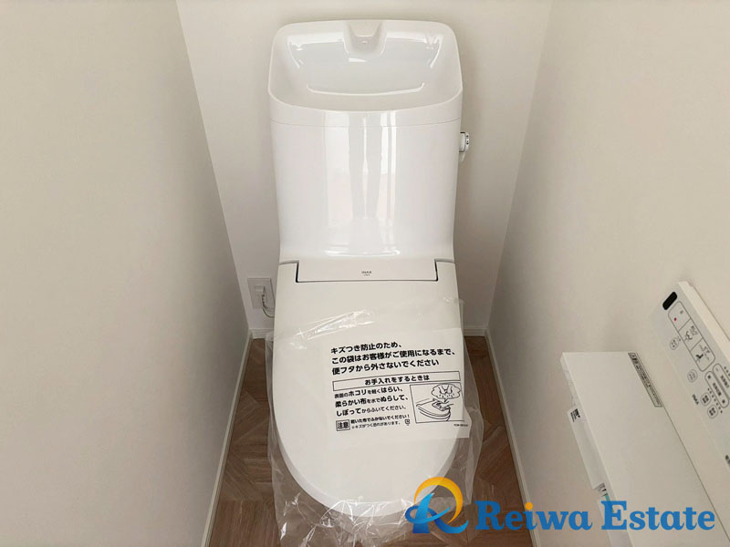 新築戸建　茅ヶ崎市東海岸南4丁目　全2棟のトイレ