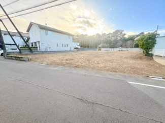 【前面道路含む現地写真】 | 川越市笠幡　建築条件なし売地　JR川越線『笠幡駅』徒歩18分　【霞ヶ関小学区】