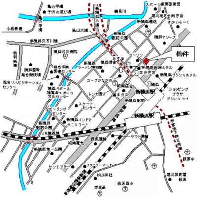 【地図】 | レジアス新横浜
