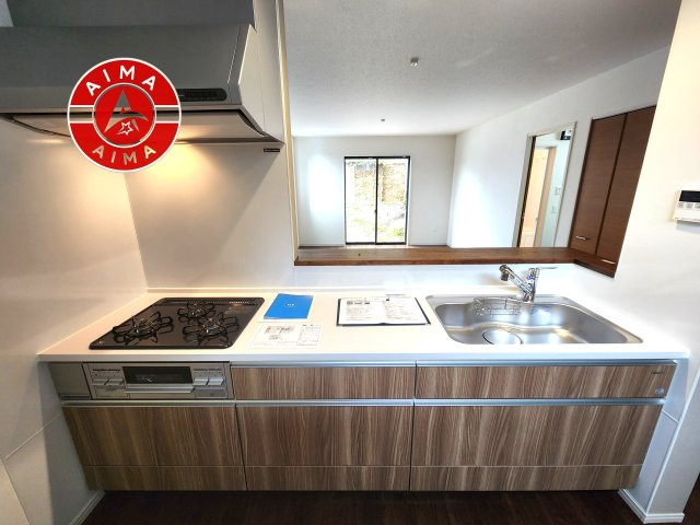 福岡市東区香住ヶ丘4丁目第4-1棟（1号棟）のキッチン|キッチン。グリル・食器洗い乾燥機・浄水器も完備。